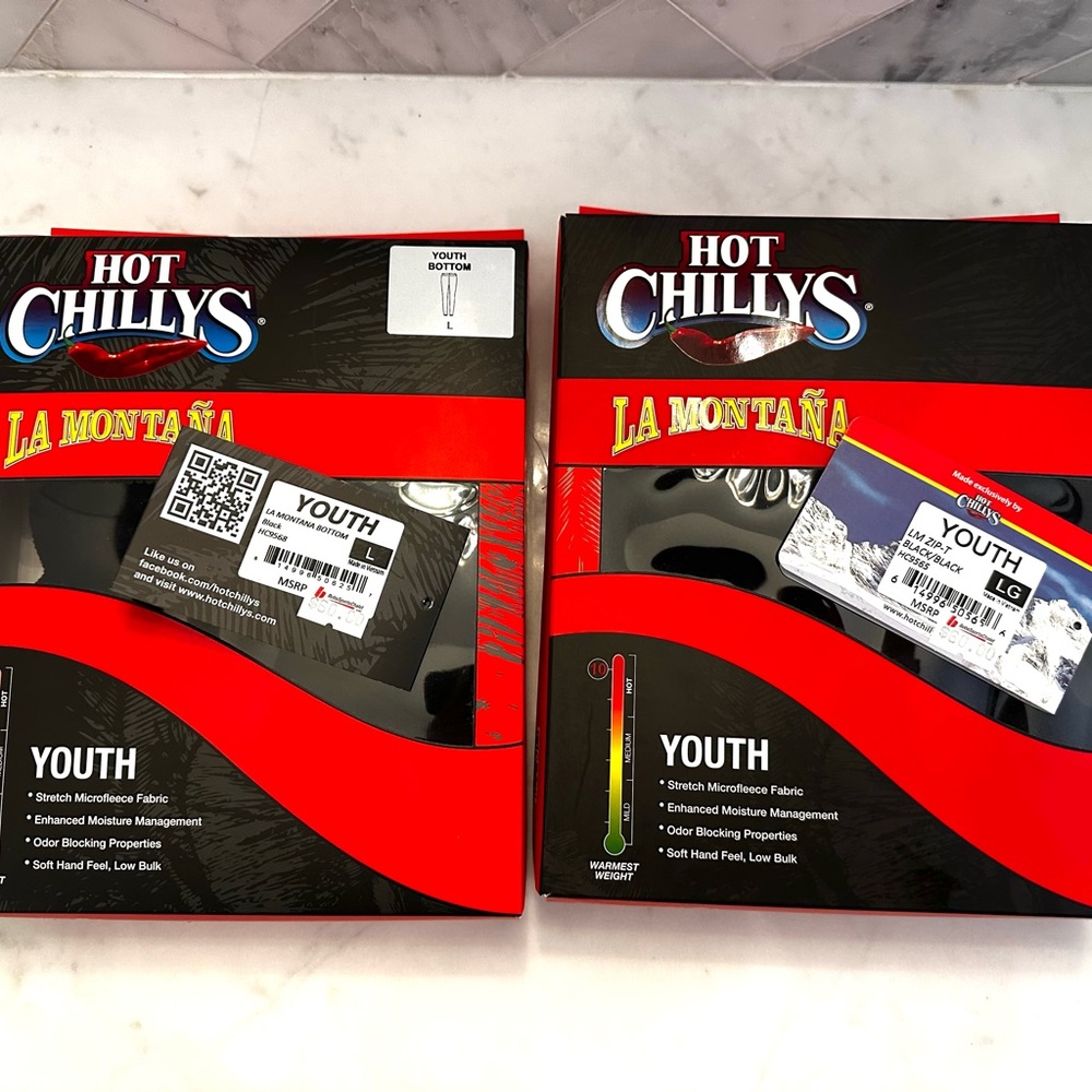 KIDS HOT  CHILLYS THERMAL SHIRT AND PANT SET